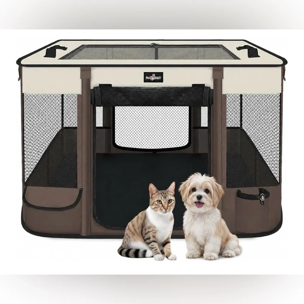 Paw Ballet - Portable Foldable Pet Playpen Tent - LARGE